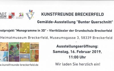 Gemälde-Ausstellung „Bunter Querschnitt“